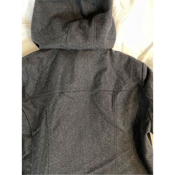 Company by Ellen Tracy Hooded Wool Blend Peacoat - Picture 14 of 16